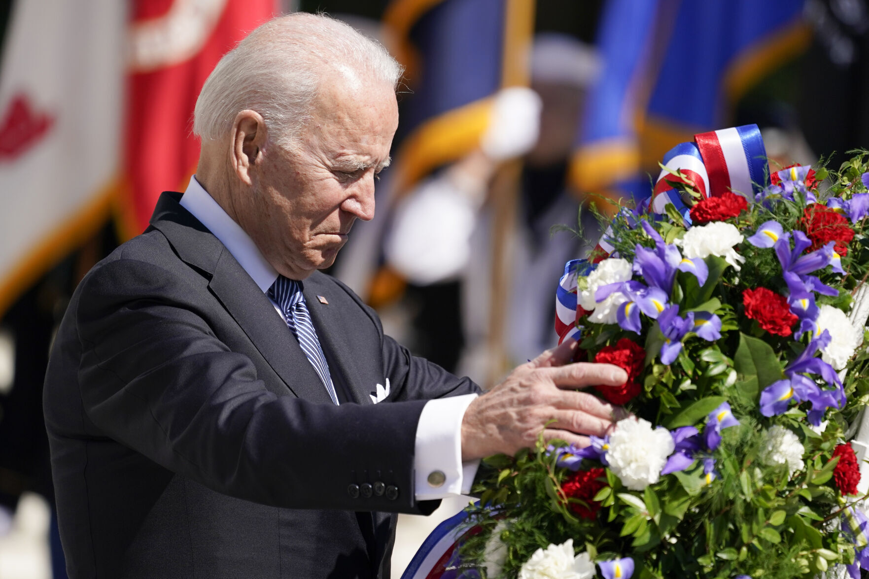 APTOPIX Biden Memorial Day